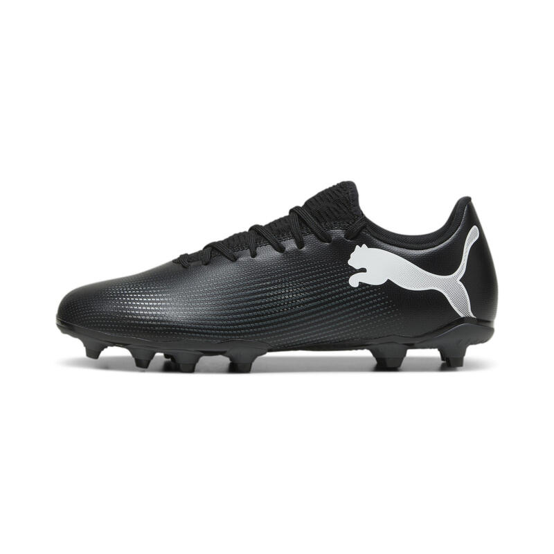 FUTURE 7 PLAY FG/AG Fußballschuhe Herren PUMA Black White