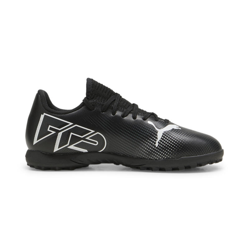 FUTURE 7 PLAY TT Fußballschuhe Kinder PUMA Black White