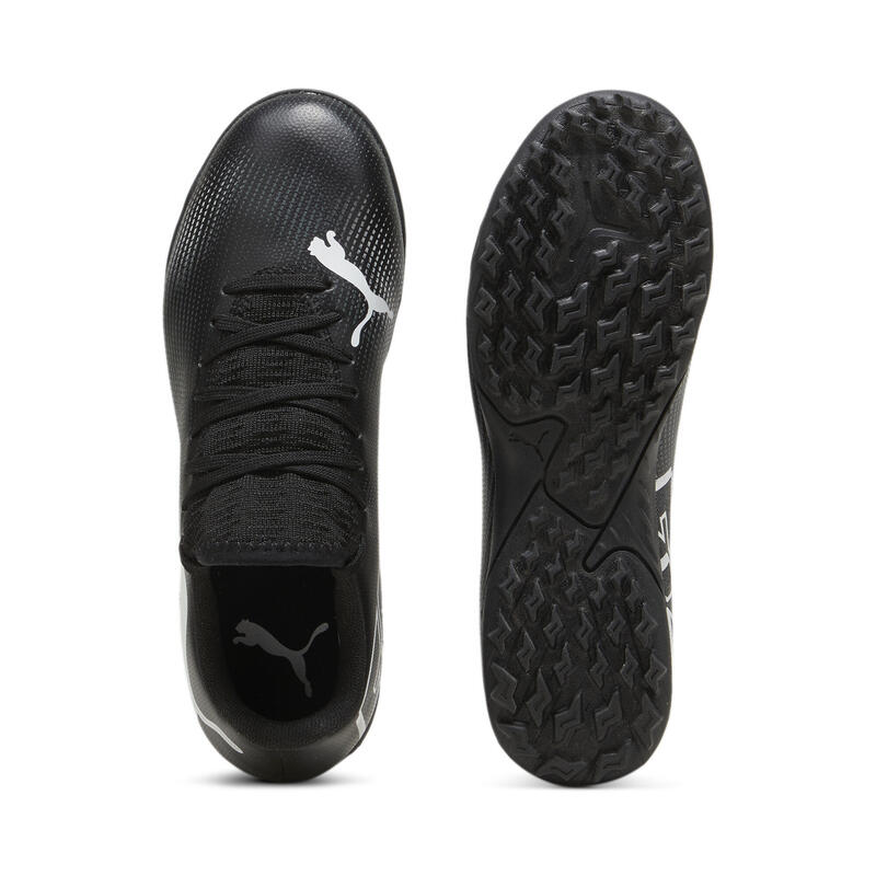 Ghete de fotbal pentru tineret FUTURE 7 PLAY TT PUMA Black White