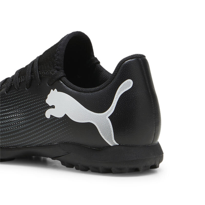 Ghete de fotbal pentru tineret FUTURE 7 PLAY TT PUMA Black White