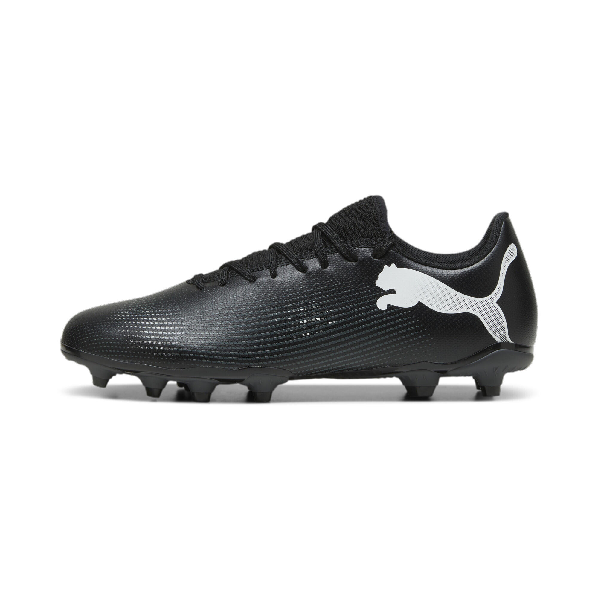 FUTURE 7 PLAY FG/AG voetbalschoenen PUMA Black White 4/7