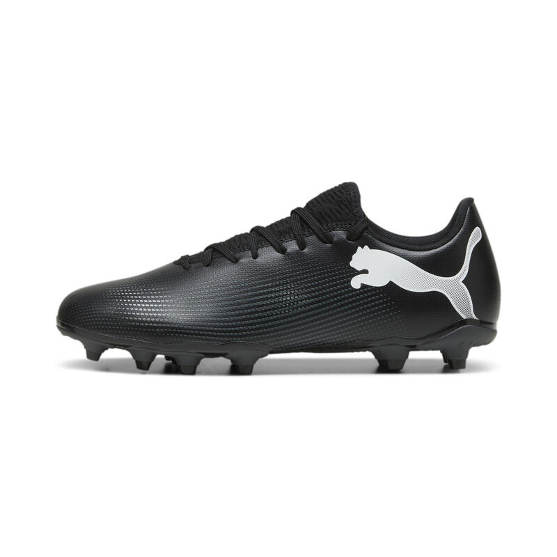 FUTURE 7 PLAY FG/AG voetbalschoenen PUMA Black White