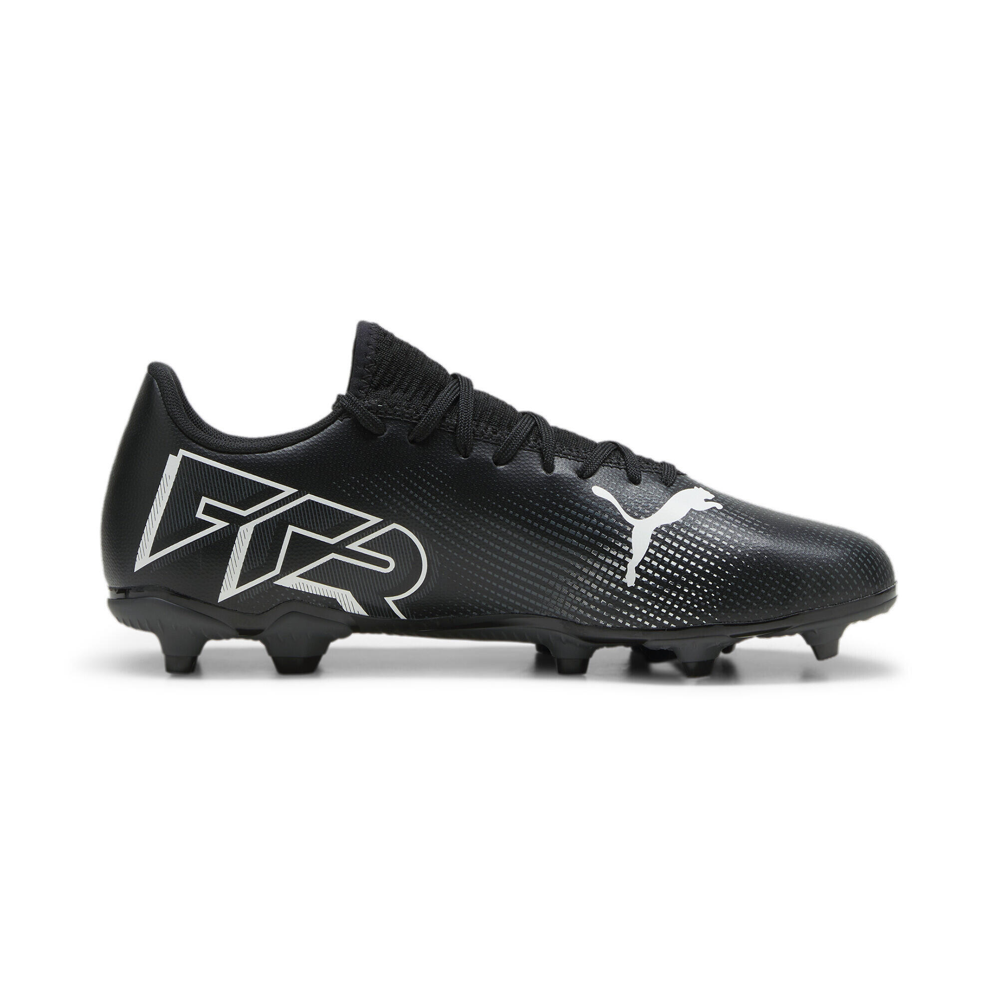 FUTURE 7 PLAY FG/AG voetbalschoenen PUMA Black White 6/7
