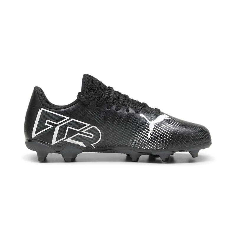 Scarpe da calcio FUTURE 7 PLAY FG/AG da ragazzi PUMA Black White