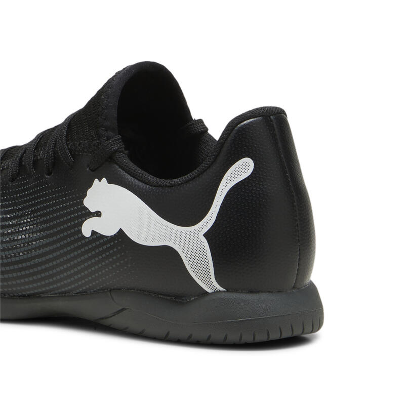 Chaussures de futsal FUTURE 7 PLAY Enfant et Adolescent PUMA Black White