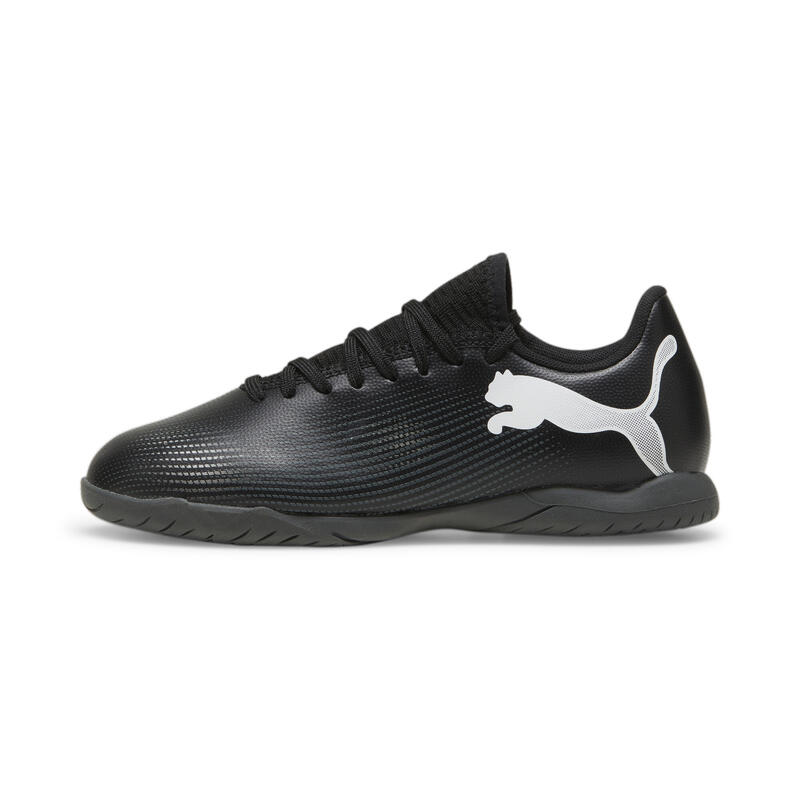 Chaussures de futsal FUTURE 7 PLAY Enfant et Adolescent PUMA Black White