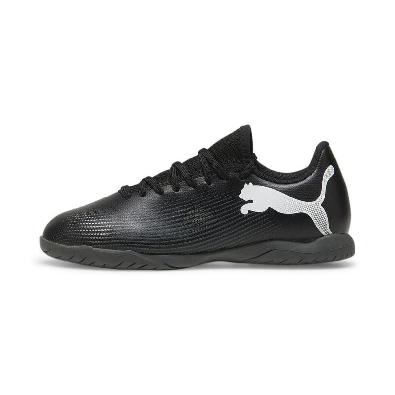 FUTURE 7 PLAY IT voetbalschoenen voor jongeren PUMA Black White