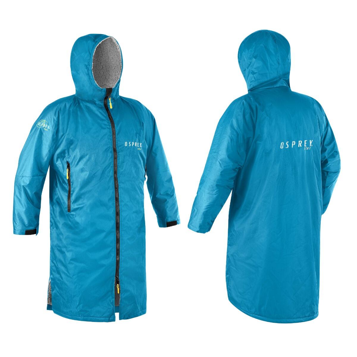 Osprey Adult Changing Robe, Waterproof Changing Robe Teal 1/4