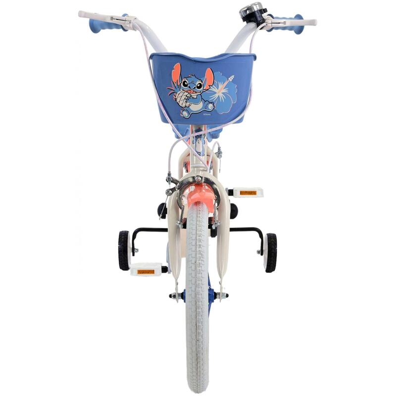 Kinderfiets 16 inch 5-7 jaar Stitch