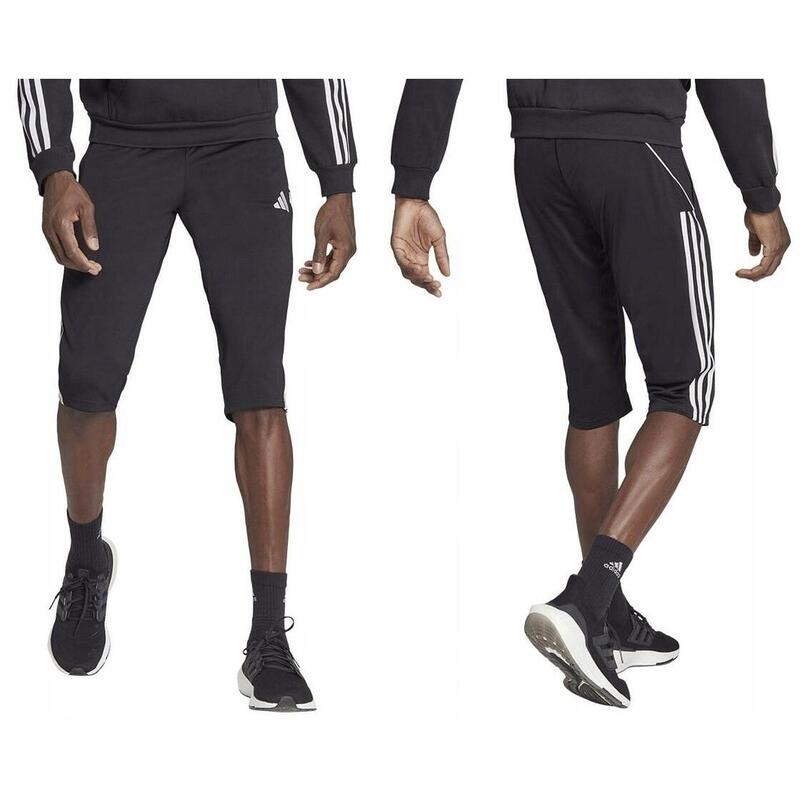 Spodnie do piłki nożnej męskie Adidas Tiro 3/4 Pants krótkie