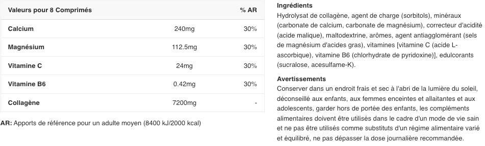 Collageen - Kolagen Activ Plus (80 Tabletten) 2/2
