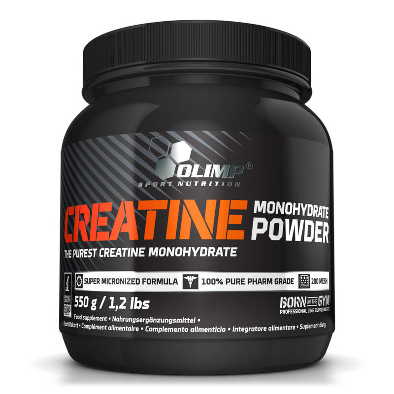 Créatine monohydrate - Creatine Monohydrate Powder - Saveur neutre 550g