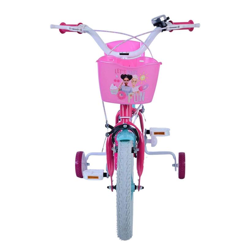VOLARE BICYCLES Kinderfahrrad  Barbie 14  Zoll, ohne Rücktrittbremse