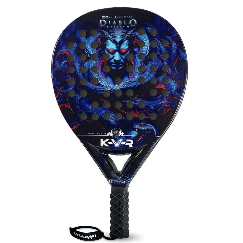 Pala de pádel Akkeron KRV Diablo Edition Adulto 20 aniversario