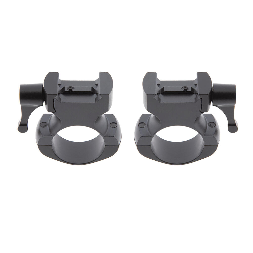 Anillas desmontables 30 mm B-Vision Weaver & Picatinny 4 Tornillos Ex. Alta 17mm 2/3