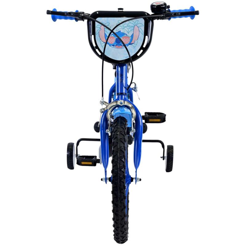 Kinderfiets 16 inch 5-7 jaar Stitch