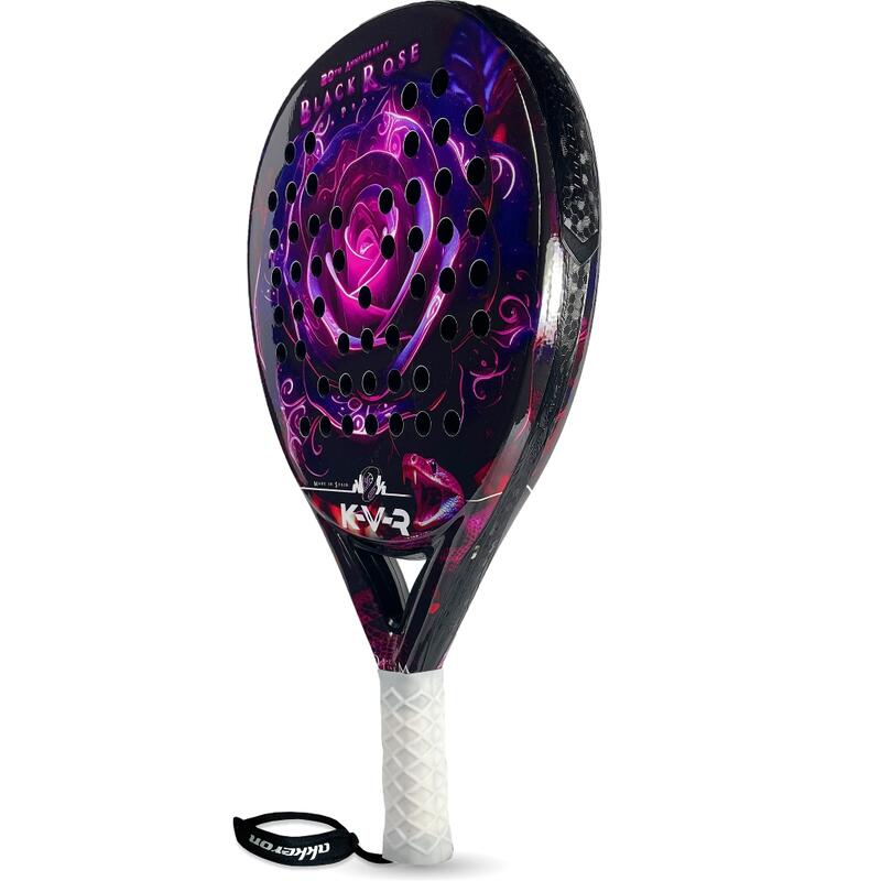 Pala de padel Adulto Akkeron KVR Black Rose 20th