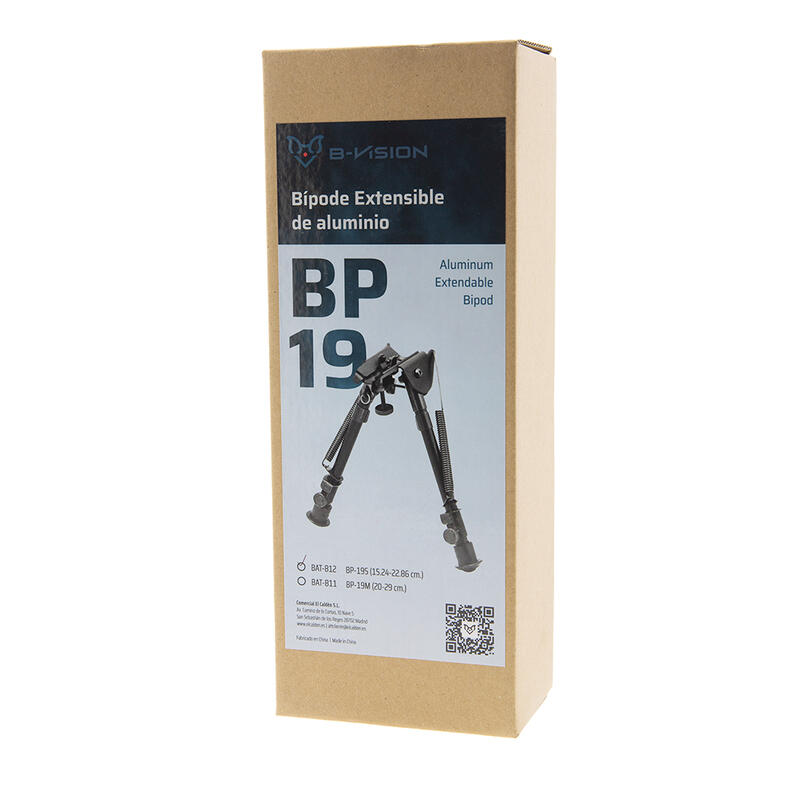 Bípode extensible BP-19S 15,24 – 22,86 cm B-Vision
