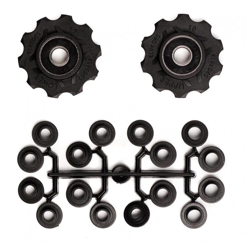 Galets de derailleur dents roulements annulaires Elvedes Spacer