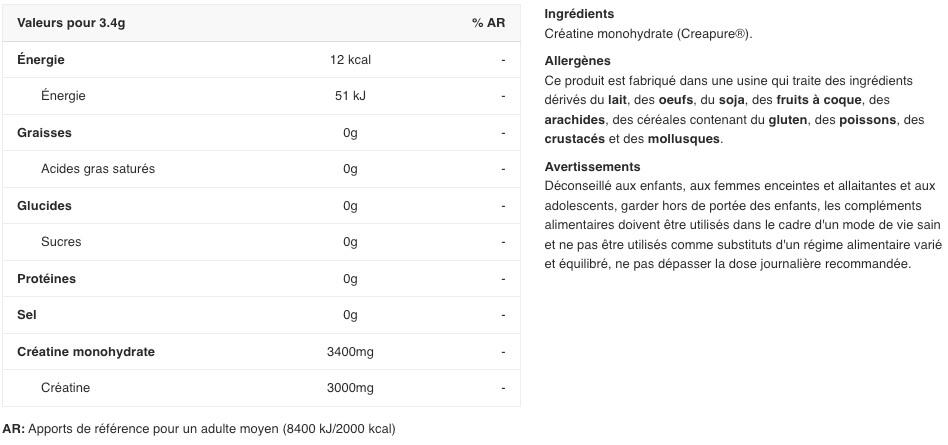 Olimp Creapure Creatine Monohydrate Powder 500 g 2/5