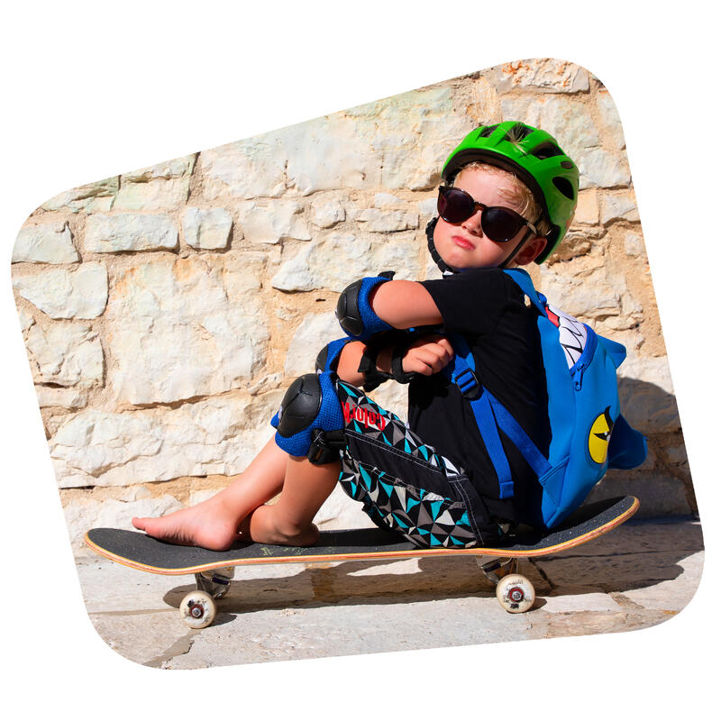 Casco da Bici per Bambini di 6-12 Anni | Verde con Cerbiatto| Omologato EN1078