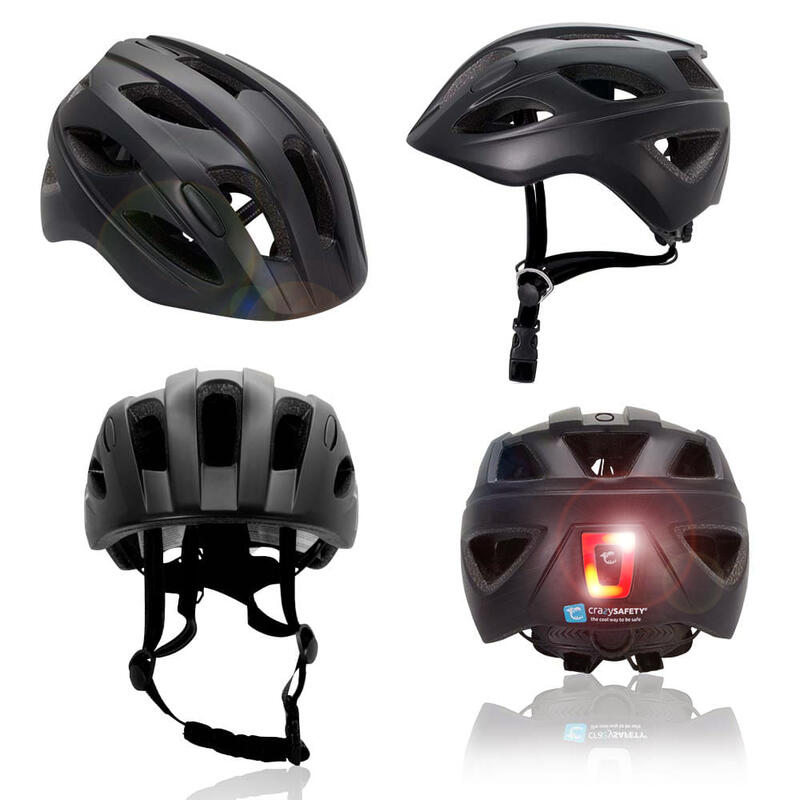 Capacete de bicicleta para crianças 6-12 anos |Preto S.W.A.T|EN1078 Certificado