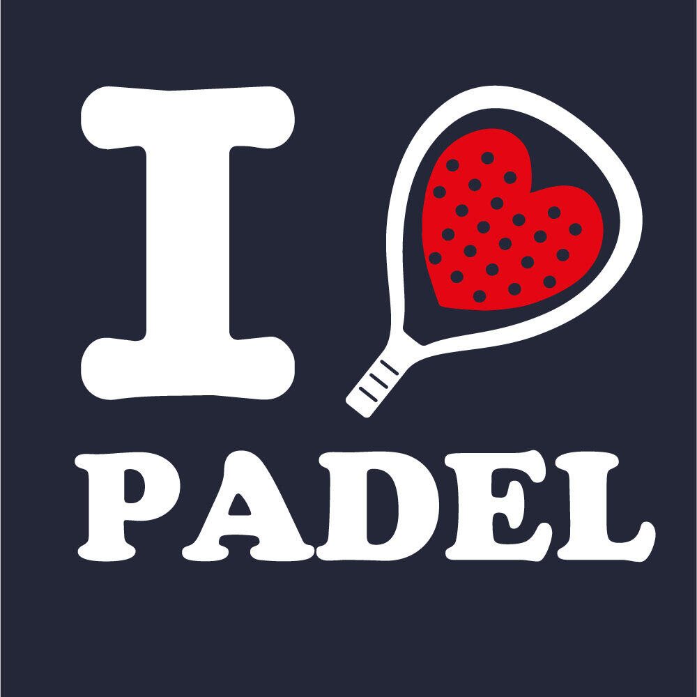 Hingly Hooded Sweater I Love Padel Navy 2/2