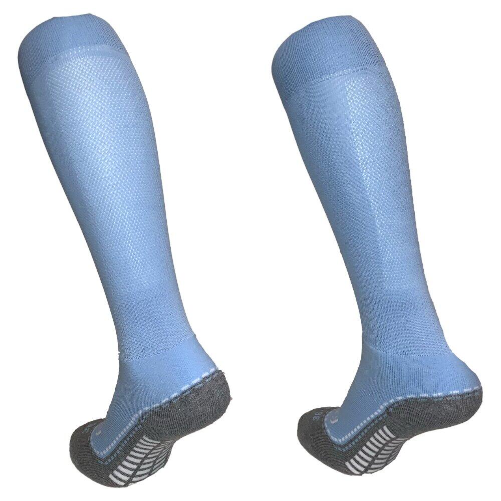 Hingly Lange sokken Effen Licht Blauw 2/3