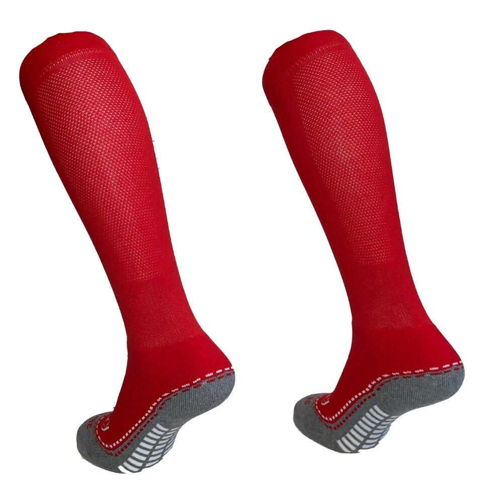 Hingly Lange sokken Effen Rood 3/3