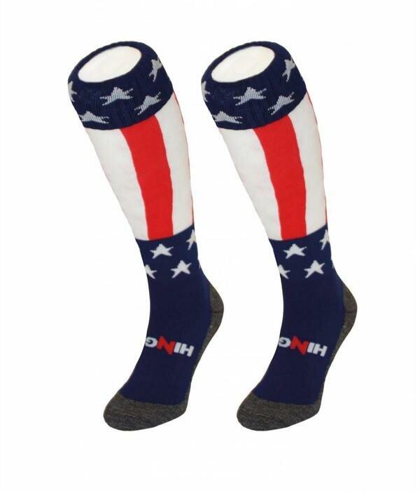Hingly Lange sportsokken USA 1/1