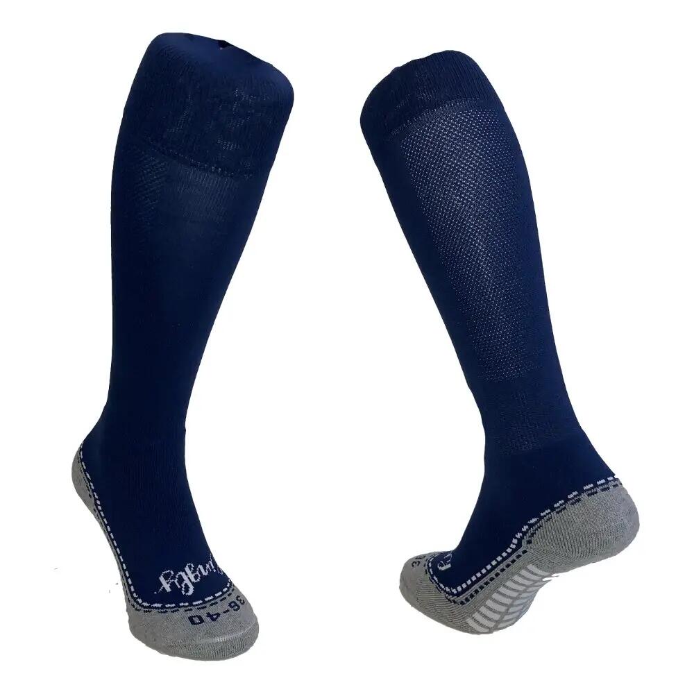 Hingly Lange sokken Effen Navy 3/3