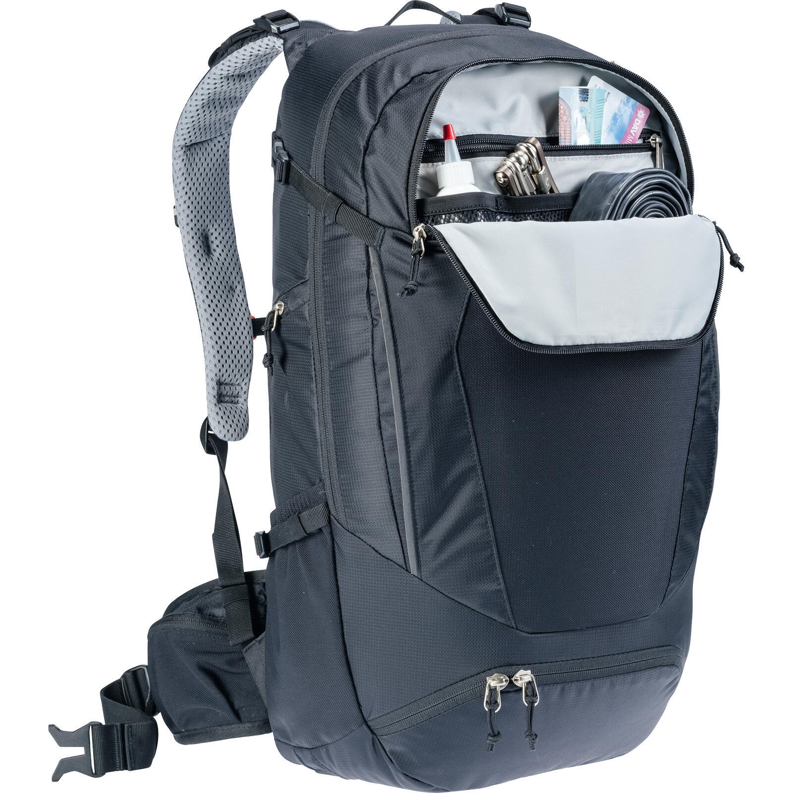 Plecak rowerowy Deuter Trans Alpine 32 EL - black/black 5/7