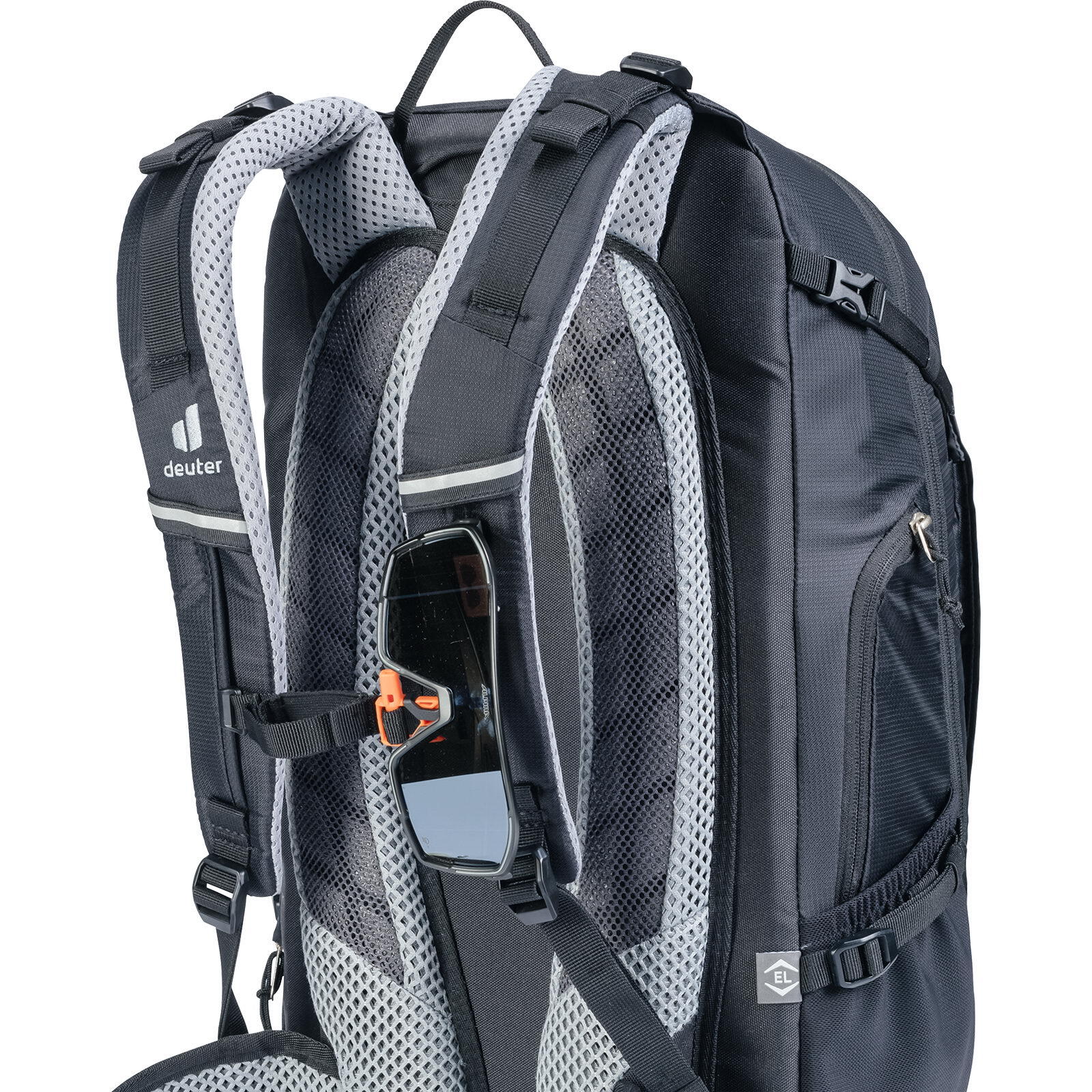 Plecak rowerowy Deuter Trans Alpine 32 EL - black/black 7/7
