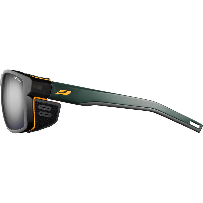 Sonnenbrille Shield Spectron 4 dunkelgrün durchscheinend-dunkelgrün-orange