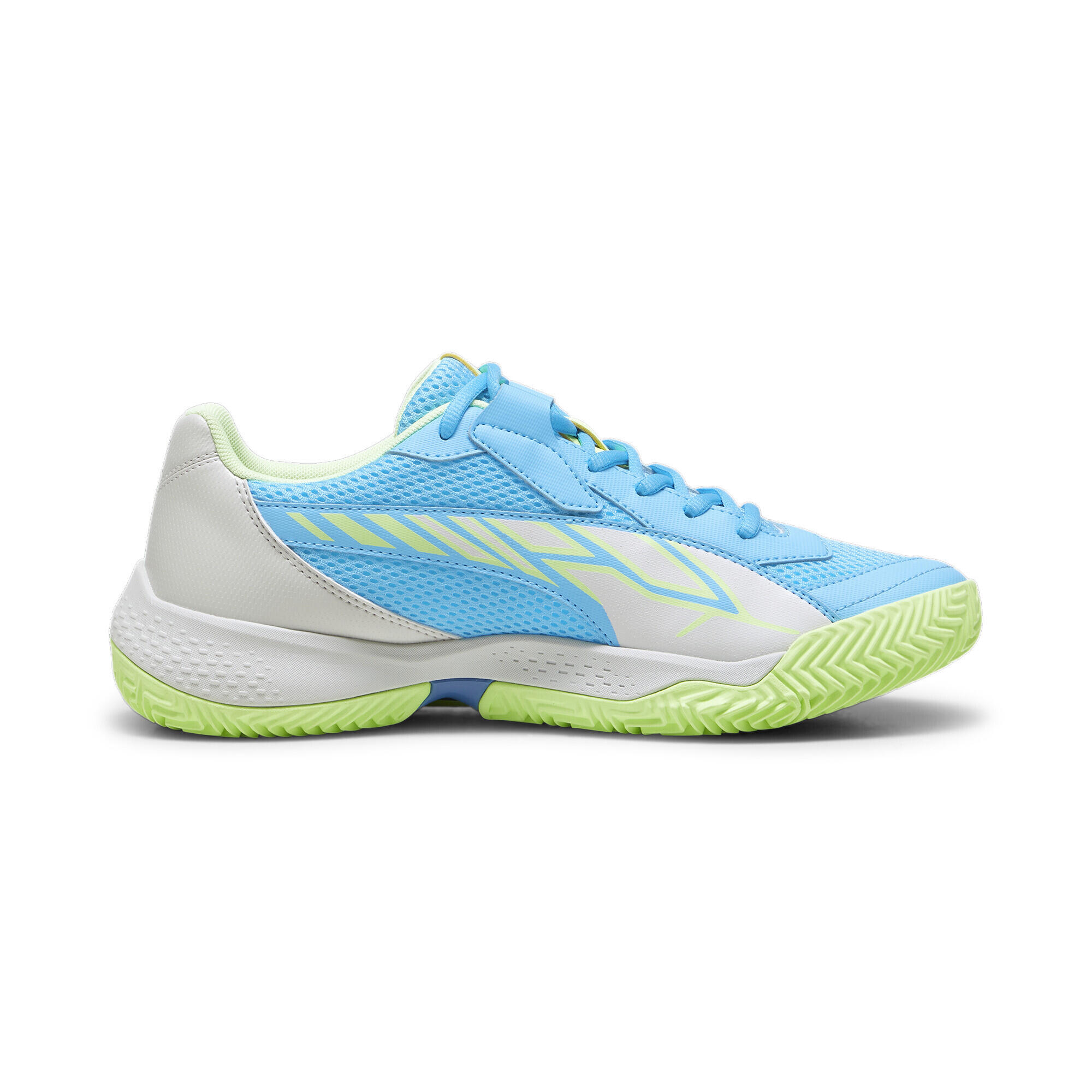 Calzado de pádel NOVA Court PUMA Luminous Blue White Glacial Gray 7/7