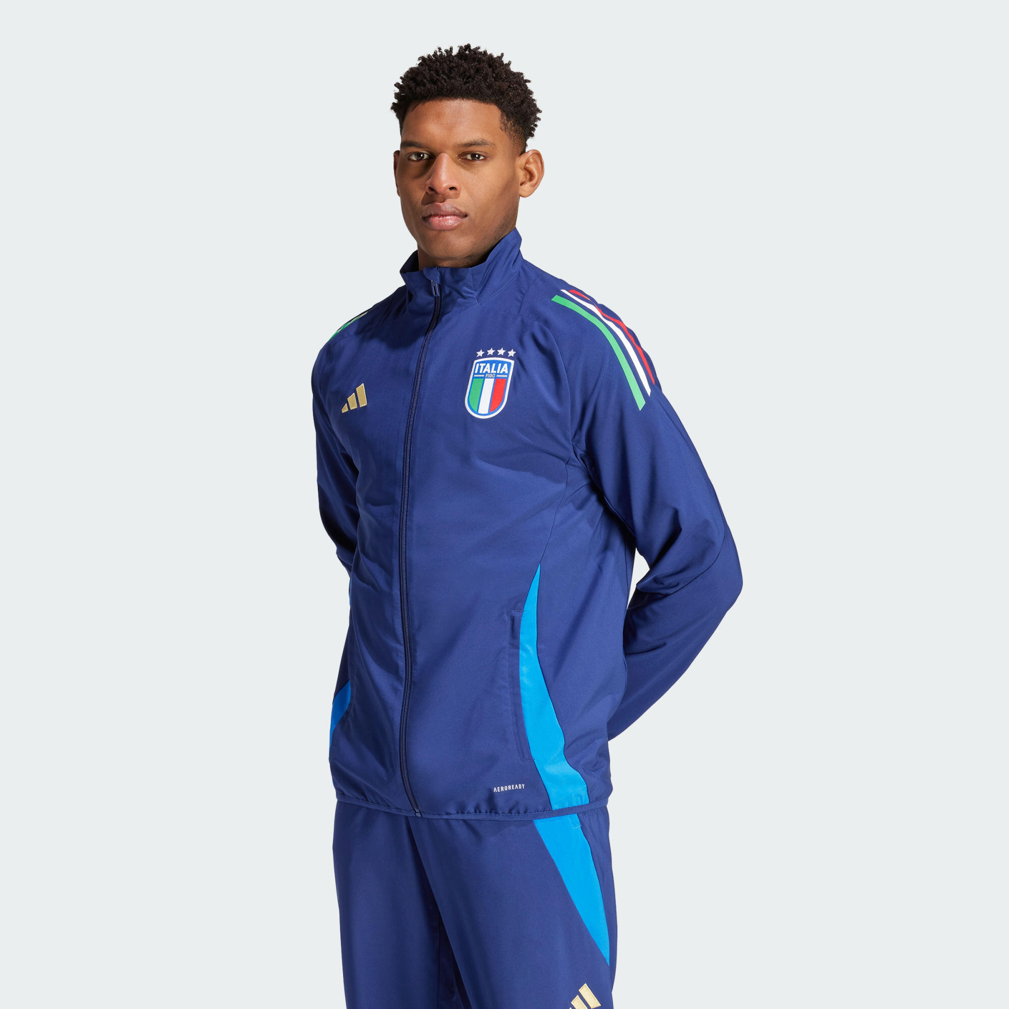 ADIDAS Italy Tiro 24 Competition Presentation Jacket