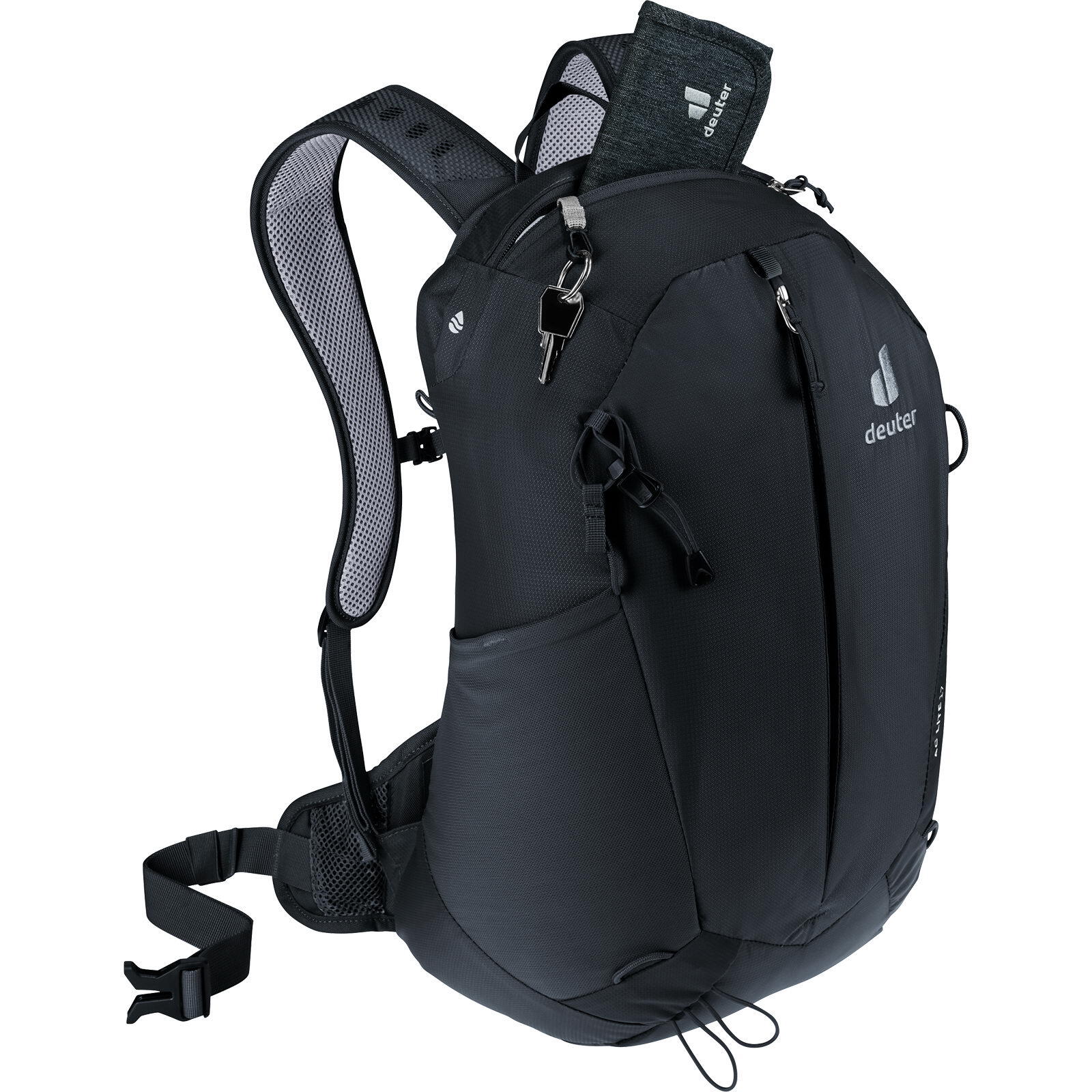 Sac à dos Deuter AC Lite 17 L noir léger ventilé Aircomfort ouverture frontale 7/7