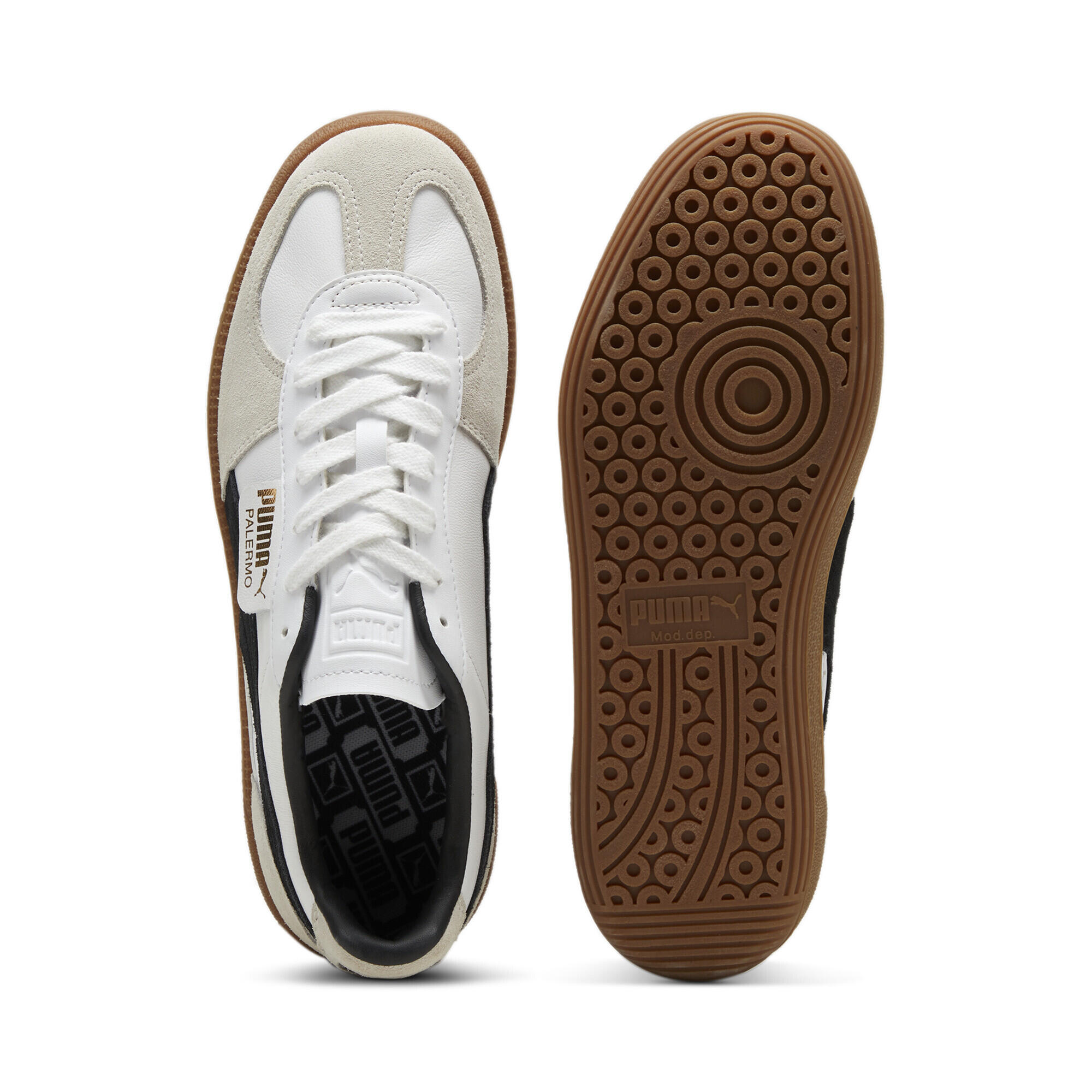 Puma Palermo White Sneakers 3/7