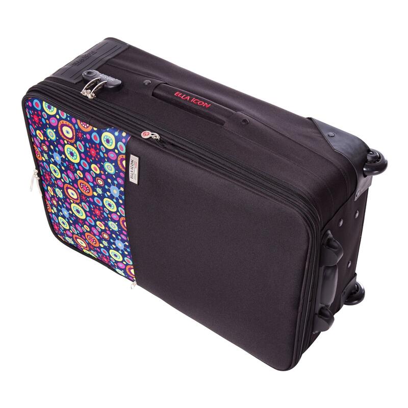 Ella Icon Troler Neo Negru Cu Print 64X40X23 Cm 1178