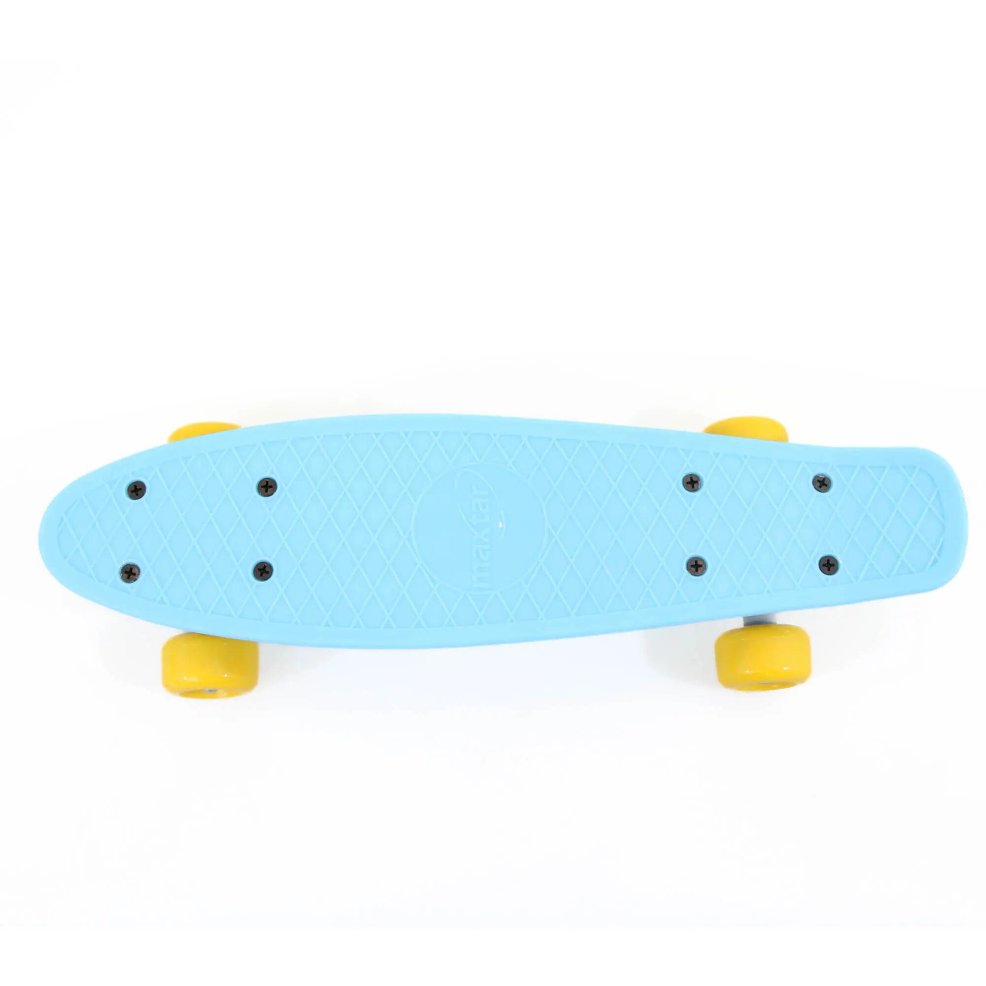 Skateboard Maxtar Snap, 43x11 cm, albastru 2/4