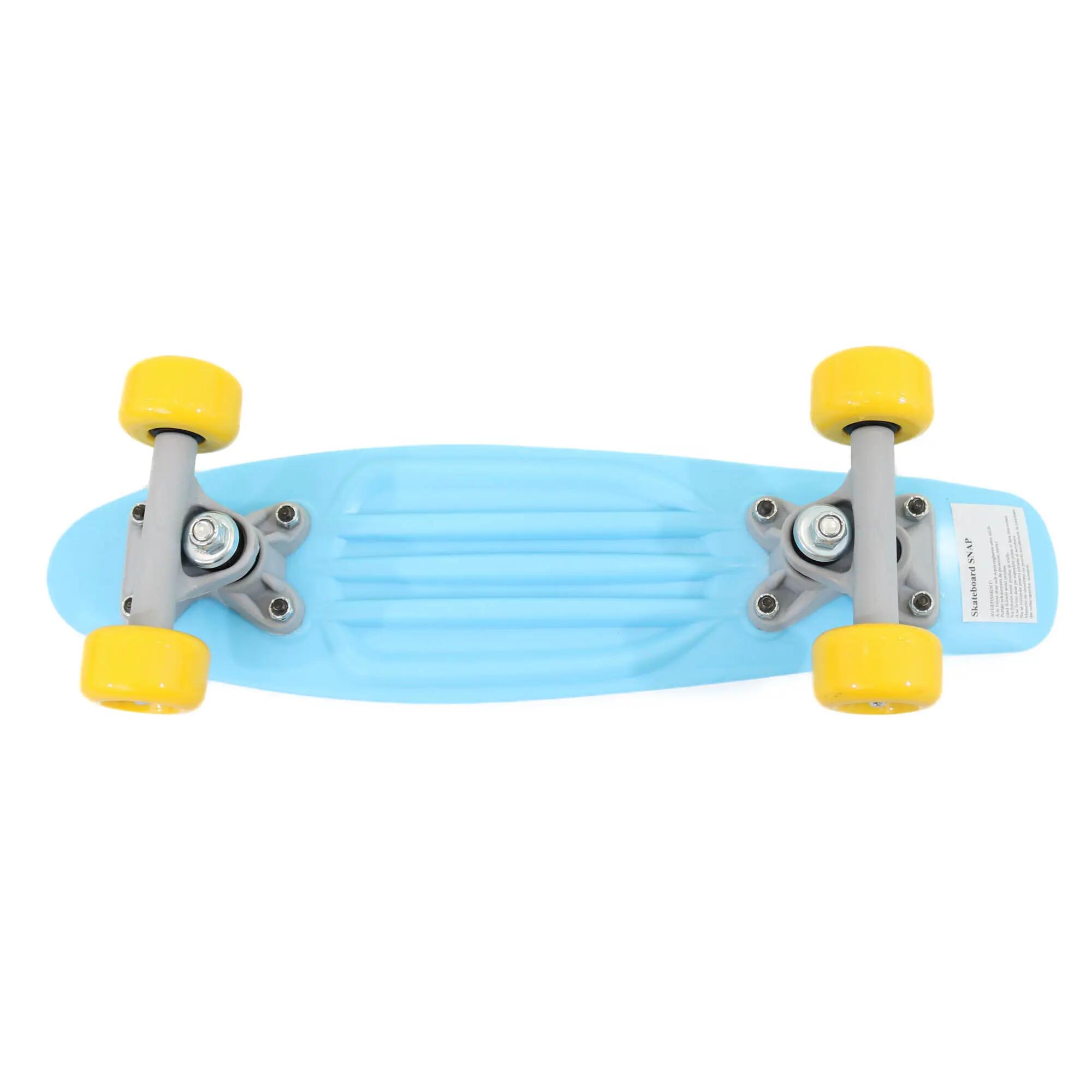 Skateboard Maxtar Snap, 43x11 cm, albastru 3/4