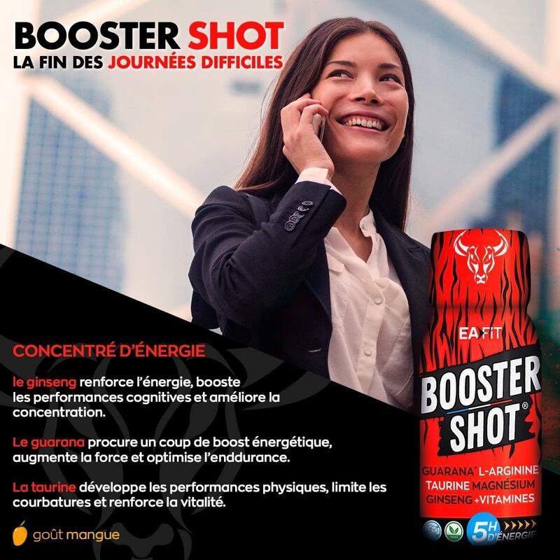 Booster shot (20x60ml) | Mangue