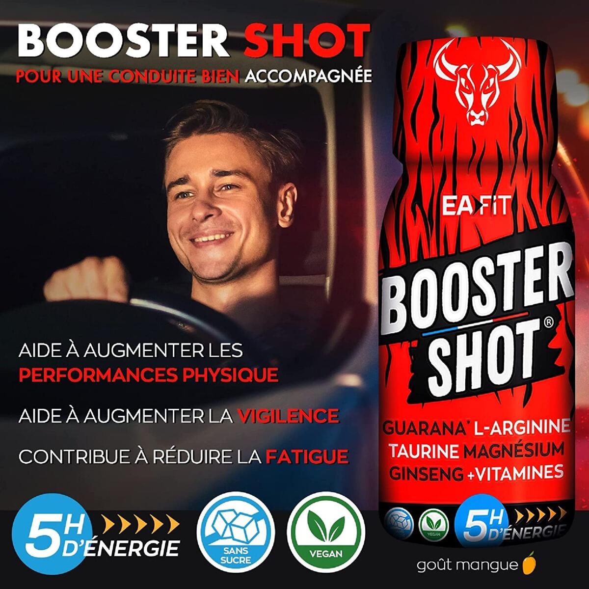Energieshooter - Booster Shot (20x60ml) - Mango 6/7