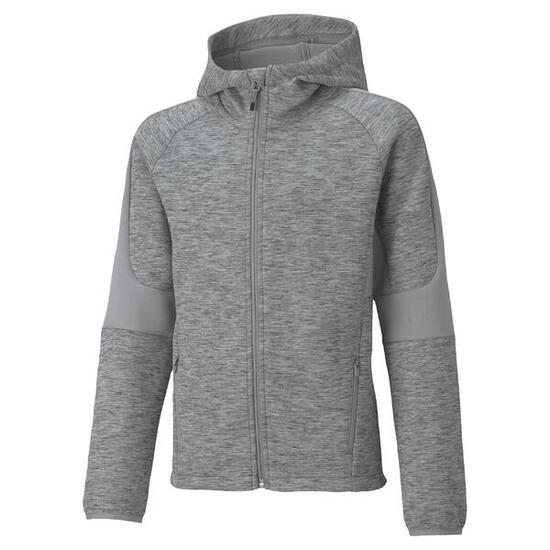 Felpa con cappuccio Puma EVOSTRIPE FULL-ZIP Junior