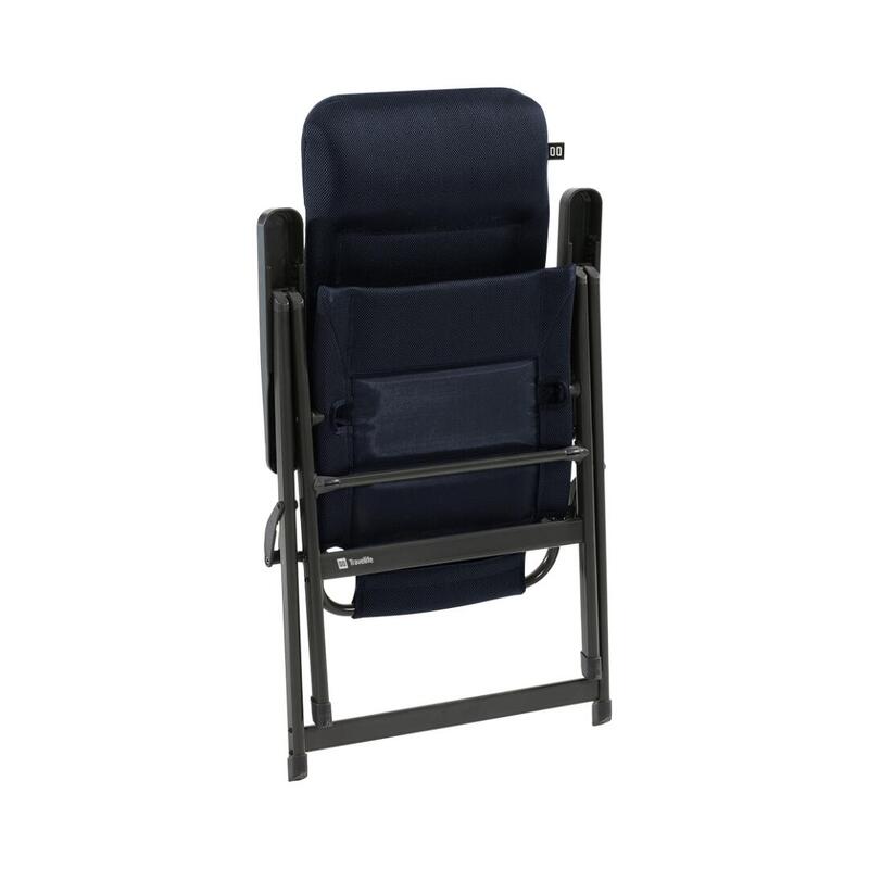 Travellife Barletta chaise réglable comfort L blue