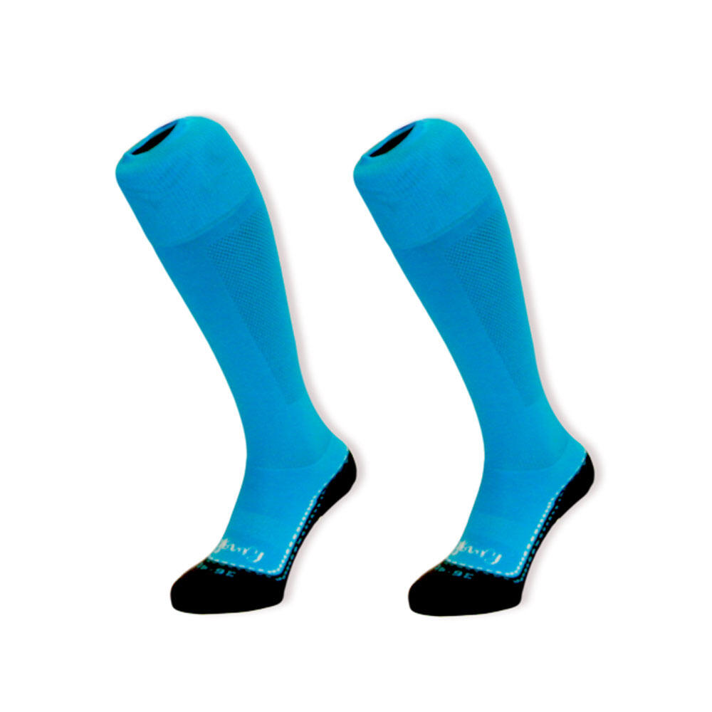 Hingly Effen Lange sportsokken 2-pack Sea Blue 2/2