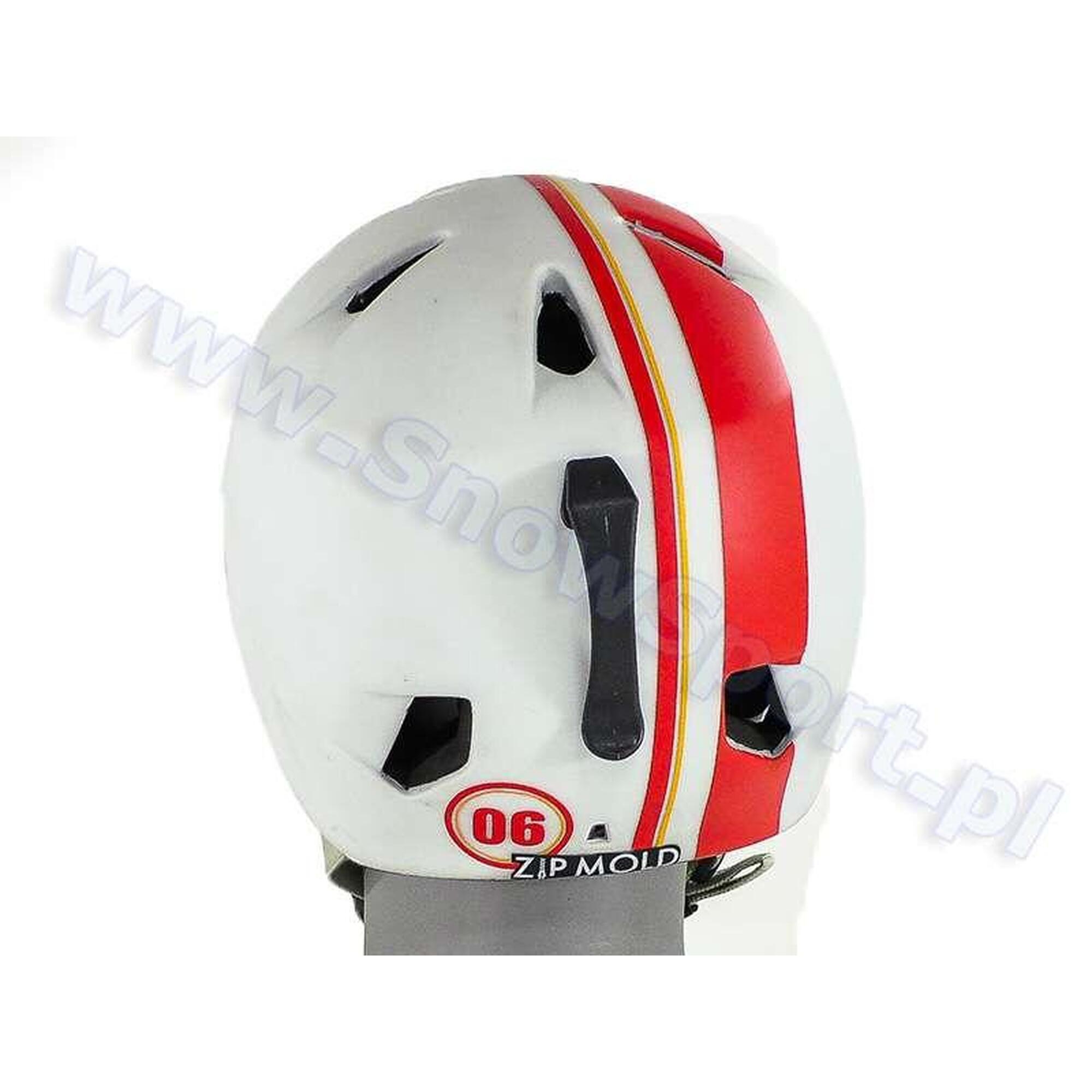 Pánská lyžařská helma BERN Nino Zip Mold Racing Stripe