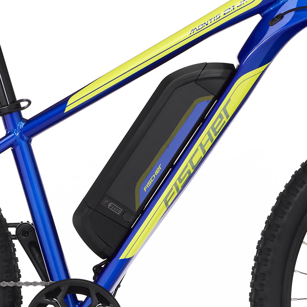 Refurbished FISCHER MONTIS 2.1 E-Bike - schwarz blau 27.5 Zoll RH 38 cm 422 Wh 5/7