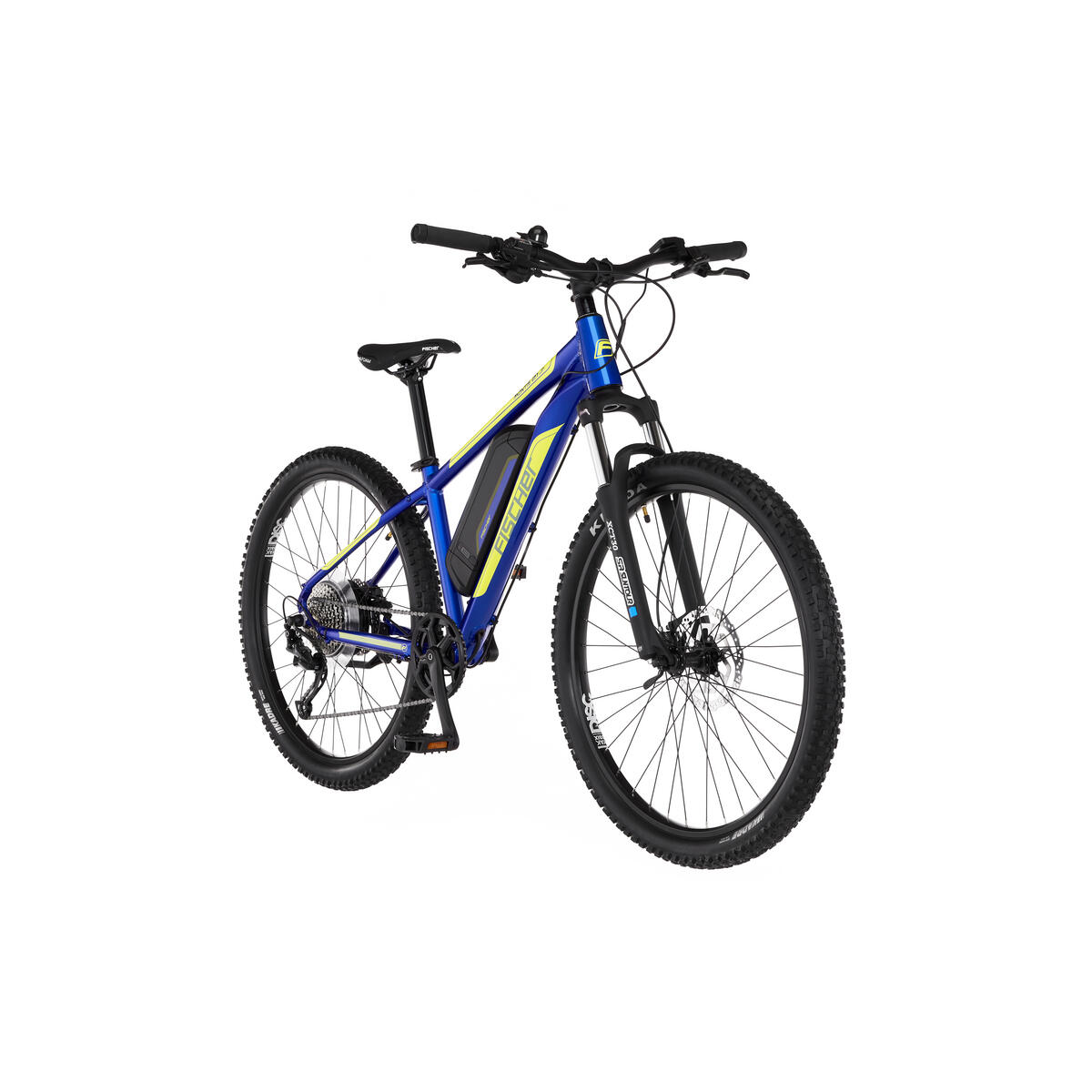 Refurbished FISCHER MONTIS 2.1 E-Bike - schwarz blau 27.5 Zoll RH 38 cm 422 Wh 4/7