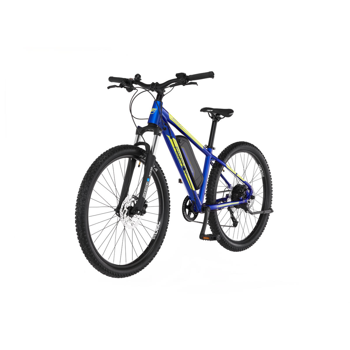 Refurbished FISCHER MONTIS 2.1 E-Bike - schwarz blau 27.5 Zoll RH 38 cm 422 Wh 3/7